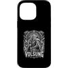 Norse Mythology Viking Ancestral Volsung Custodia per iPhone 14 Pro Max Antico guerriero vichingo radice di eroi volsung