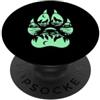 Wolf And Nature Enthusiasts Localizzatore della fauna selvatica Wolf Lover Nature Entusiast PopSockets PopGrip Adesivo