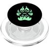Wolf And Nature Enthusiasts Localizzatore della fauna selvatica Wolf Lover Nature Entusiast PopSockets PopGrip per MagSafe