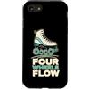 Jimbeels Custodia per iPhone SE (2020) / 7/8 Four Wheels Flow Pattini Quad