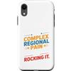 Cprs Warrior Gifts for Women and Men Custodia per iPhone XR Cprs Awareness Month Orange Novembre Cprs