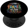 Optical Optometry Eye Care Designs Occhiali Ottico Mi Piace Cornici E Forse 3 Persone Occhiali PopSockets PopGrip Adesivo