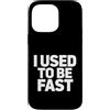 Retro Humor For Runner Athlete Comedy Custodia per iPhone 14 Pro Max Divertente Detto Usato Sarcastico Sarcasmo Umoristico