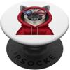 Pug Puppy Lover PS Patriot Pug Closeup - Occhiali da sole con bandiera americana PopSockets PopGrip Adesivo