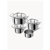 ZWILLING Batteria di pentole in acciaio inossidabile Classis, set da 7