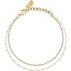 La Petite Story Friendship bracciale Donna in Acciaio, Perline - LPS05ARR97