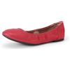 Amazon Essentials Ballerine Belice da donna, rosso papavero brillante, larghezza 42
