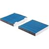 UFI Filters, Filtro Abitacolo ARGENTIUM 34.241.00, Filtro Abitacolo per Ricambio, Adatto a Auto, Applicabile su Diversi Modelli BMW e BMW Alpina