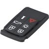 DAZZLEEX XC60 XC70 V70 S60 S80 6 Pulsante Gomma Telecomando Auto Key Pad Ricambio Compatibile con Tasti Auto