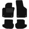 Wielganizator Set Tappetini in Moquette su Misura compatibile con Volkswagen Eos, LUX | compatibili con cabrio ; moquette fitta (polipropilene), ca. 6,5 mm, 2300 g/m², granulato antiscivolo ; antiscivolo