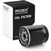 RIDEX 7O0238 Filtro olio con una valvola blocco arretramento Compatibilità con FORD Transit Custom V362 Van FY, FZ