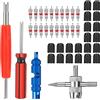 Halinuia 44 pezzi di ricambio per auto, camion, biciclette, moto, mountain bike