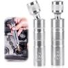MXTIMWAN 2 Pezzi Chiave Candela 16mm/14mm, Universale Magnetica Chiave a Bussola, Parete Sottile 12 Punti 3/8 Pollici CR-V Presa per Candela Girevole, per Riparazione Dell'auto