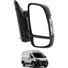 GENERICO Alta Qualità Aftermarket Specchietto Manuale Destro JUMPER Retrovisore DX Dal 2006-2024 Braccio Corto,Freccia Integrata