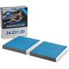 UFI Filters, Filtro Abitacolo ARGENTIUM 34.231.00, Filtro Abitacolo per Ricambio, Adatto a Auto, Applicabile su Diversi Modelli BMW, BMW Alpina e Rolls Royce
