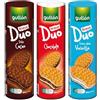 Generico Gullon TRIS Mega Duo Chocolate + Vaniglia + Doppio Cacao, Biscotti Ripieni 3 x 500 g, Biscotti Grandi con Crema, Formato Scorta da 1,5 kg