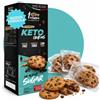 1 ATTIMO IN FORMA Keto Cookies Classici 1 Conf 160 g con Cioccolato Fondente, Biscotti Keto, Prodotti Chetogenici Senza Zuccheri Aggiunti, Colazione Chetogenica, Basso Contenuto di Carboidrati