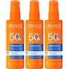 URIAGE BARIESUN Spray Bambini SPF50+ pelle sensibile, viso, corpo, senza profumo 3x100 ml Crema solare