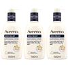 aveeno Skin Relief Crema Nutriente pelle secca con complesso lenitivo di Avena Burro Karité 3x500 ml Soluzione