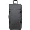 Eastpak Tranverz L Valigia Grande 121L (79 x 40 x 33 cm), trolley viaggio con ruote, bagaglio resistente e capiente, doppio scomparto, manico telescopico e TSA lock - BLACK DENIM