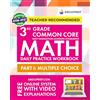 Argo Brothers Inc 3rd Grade Common Core Math: Daily Practice Workbook - Part I: Multiple Choice | 1000+ Practice Questions and Video Explanations | Argo Brothers
