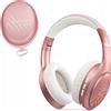 PowerLocus Cuffie Bluetooth P19 4 modalità EQ 60 ore pieghevoli con custodia