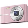 OEM Fotocamera compatta - 50 MP - Rosa - con scheda di memoria da 64 GB inclusa