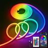 LUXONIC Striscia LED Neon RGB 3M, Impermeabile, 5V USB Flessibile Silicone Luci LED per Casa, Bar, Festa