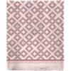 Laura Biagiotti Home Caldo Plaid in Micropile 130x160 - Coperta Invernale in morbido Pile Aralia Rosa
