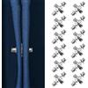 EASYKEENECOM 26 bottoni magnetici per tenda, chiusura magnetica, magneti per tende, antiruggine, bottoni magnetici durevoli, tenda da doccia, magnete impedisce che la luce fuoriesca dalle tende