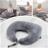 SLIGUY Gaming cuscino, Lettura cuscini, Braccio di supporto giro cuscino in letto e divano, a forma di U giro cuscini per gomito adulti Grigio scuro