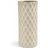 Hucbdjt PORTAOMBRELLI CERAMICA LAVORATO PANNA 23X51 CM ACCESSORI ARREDO CASA INGRESSO