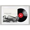 MCS Cornice per album a doppia scanalatura, 42 x 63,5 cm, grana del legno grigia, 41,9 x 63,5 cm