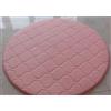 Waigg Kii Cuscino quadrato rotondo da pavimento, 50 cm, 80 cm, 100 cm, 120 cm, cuscino portatile, per yoga, meditazione, interni ed esterni (80 x 80 cm, A-rosa)
