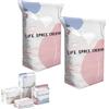 Tencipeda No Pump Vacuum Storage Bags, Large Capacity 3D Compression Storage Bags, Press & Seal Space Saver Bags for Clothes, Comforters, Blankets, Bedding, Travel and Home Organization (L*2)