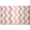 BIANCHERIAWEB Tappeto Casa Bagno Cotone Spugna Morbida Antiscivolo Tono su Tono Corner 60x130 Confetto
