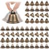 Sewokon 60 campane vintage in bronzo, campane per artigianato, piccole campanelle