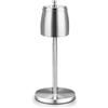 SupBiky Posacenere in Acciaio Inox Con Coperchio - Altezza Allungabile 34-65 cm - Grande per Esterni e Interni - Fondo Antiscivolo e Antivento