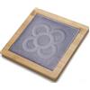 Rocking Gifts Sottopentola Ceramica Legno Panot Barcellona Grigio 20 cm