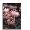 OYFFL Fiori Rosa Pittura Poster Nordic Home Decor Pittura a Olio Poster e Stampe Soggiorno Home Decor Canvas Wall Art (40 * 60cm Senza Cornice,1)