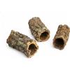 sphagnum-shop.com Corteccia di quercia da sughero, 3 pezzi, 15-20 cm, lunghezza circa 3-7 cm, diametro interno in sughero, corteccia naturale, terrario, decorazione per modellismo