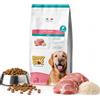 Happy Crok - 12 Kg Crocchette Cani Adulto (Maiale e Riso) - Alimento Secco Completo e Bilanciato STUDIATA per Cani Adulti - Croccantini Cane Con Proteine Animali per BENESSERE TOTALE