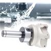 HUSHUI Fresa di Precisione con Portapinza C20 FMB27 per Lavorazione CNC con Inserti APMT1604 6 Pezzi (C20-FMB27+80 testa+1604APMT coltello grani (6)