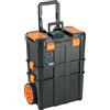 Truper CHP-1925R, Cassetta portautensili 19x25 3 in 1 staccabile con grandi ruote di uso duro