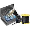 KOESRXNQW Cercatore Di Profondità Portatile For Pesci, Macchina Fotografica Subacquea For Pesca, Palmare 1080P, LCD Da 4,3 Pollici, For Barca, Kayak, In Mare Immagini Ad Alta Definizione(25m)