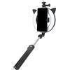 Zhjvihx Selfie Stick con Luce di Riempimento, Treppiede 3 in 1 e Telecomando Bluetooth, Selfie Stick con Treppiede Girevole a 360° per Registrazione Video del Telefono Streaming Live Vlog