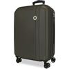 Roll Road Menorca Large Antracite Valigia 52x75x27 cm Rigido ABS Lucchetto a Combinazione Integrato 97L 4.3 kg 4 Doppie Ruote Estensibile