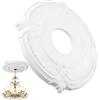 Generic Rosone da soffitto in poliuretano, medaglione da soffitto, pannello da soffitto, ornamento decorativo per casa, soggiorno, camera da , ufficio, hotel, corridoio, sala da pranzo e progetti di