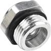 ZAMETTER Indicatore di livello dell'olio Clear View progettato per la manutenzione di compressori d'aria e apparecchiature idrauliche (18x1,5)