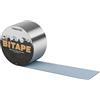 Parotec Nastro bituminoso in alluminio BiTape per riparazione tetto, 75 mm x 10 m